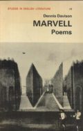 Studies in English Literatures Notes on Marvell's "Poems"
