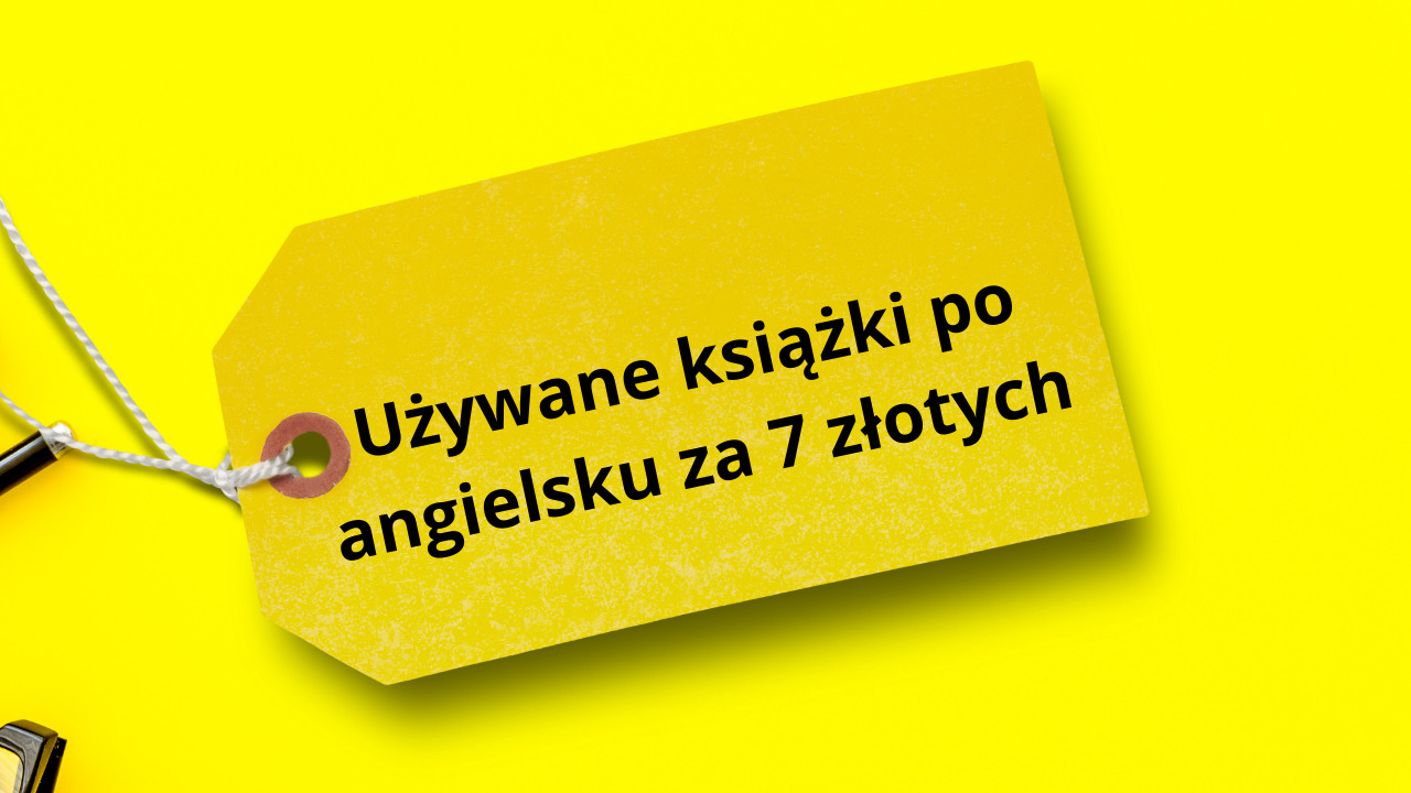 Używane książki po angielsku za 7 złotych