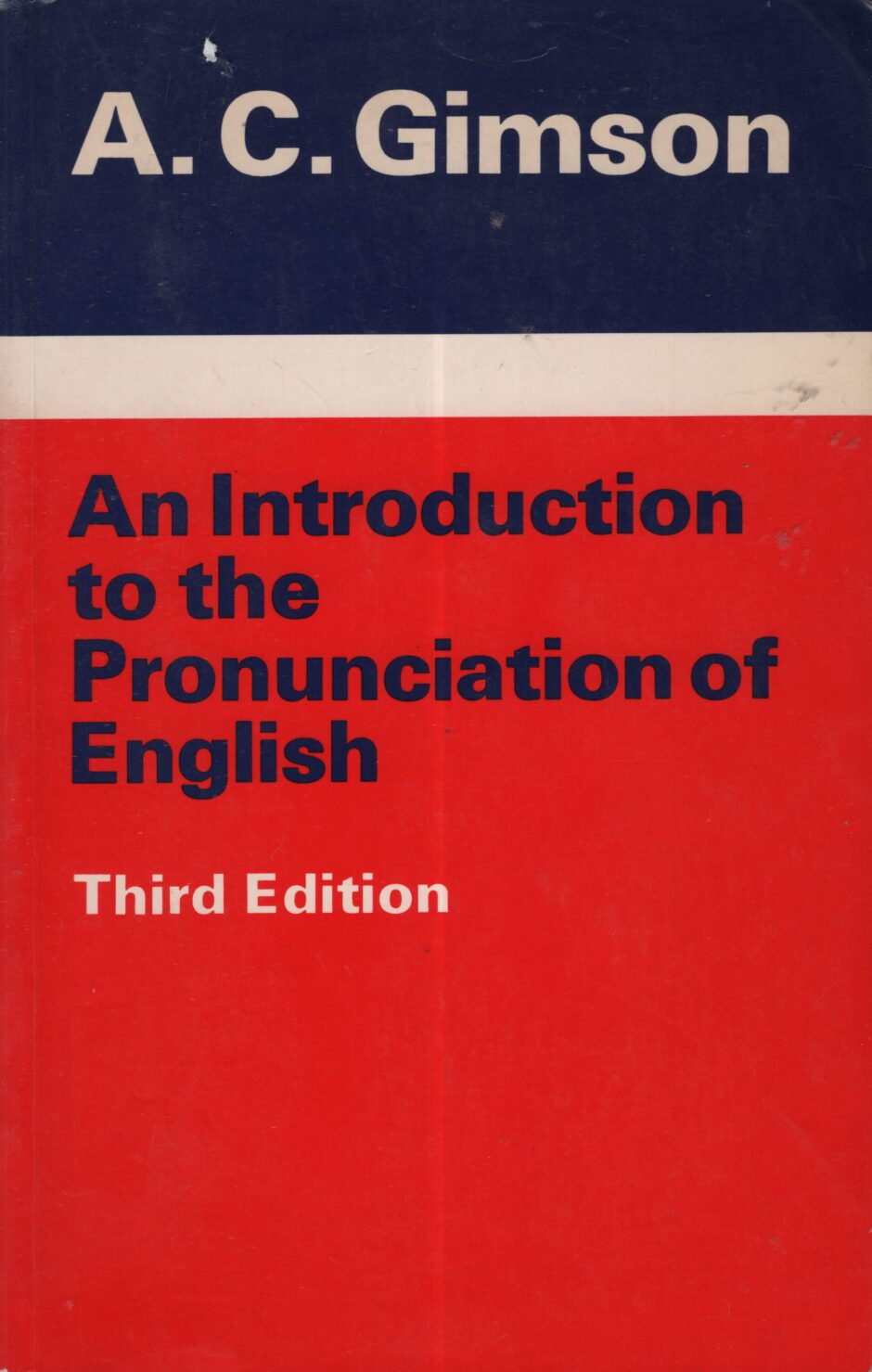 An Introduction to the Pronunciation of English (A.C. Gimson po angielsku)