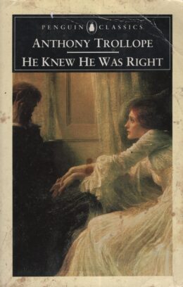 He know he was right (Anthony Trollope po angielsku)