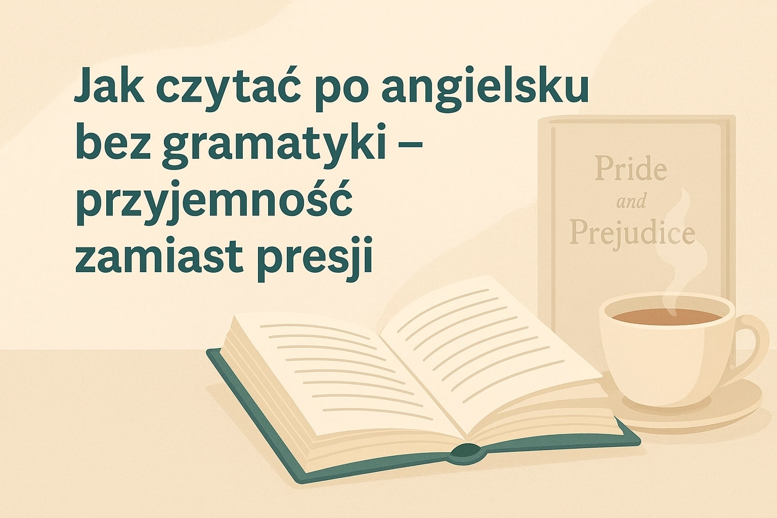 Jak czytać po angielsku bez wkuwania gramatyki – przyjemność zamiast presji