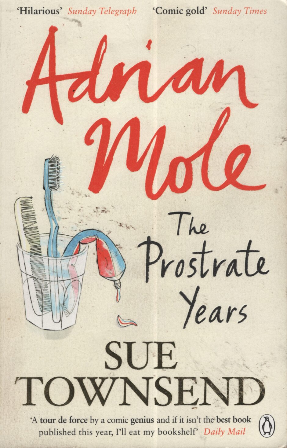 Adrian Mole The prostrate years (Sue Townsend po angielsku)