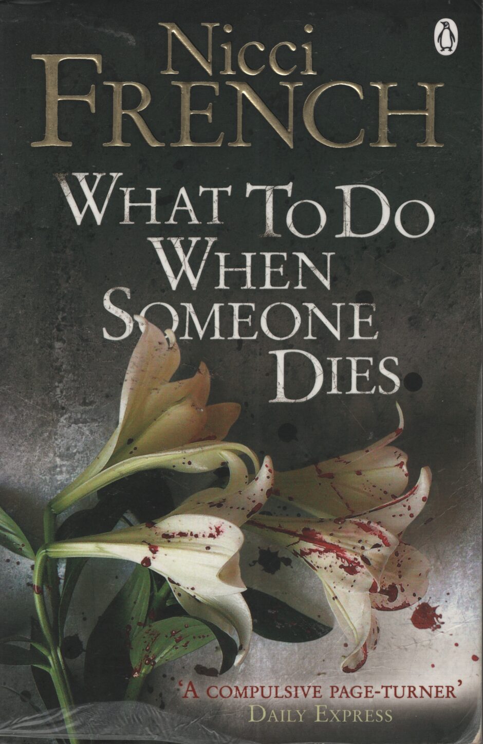 What to do when someone dies (Nicci French po angielsku)