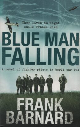 Blue man falling (Frank Barnard po angielsku)