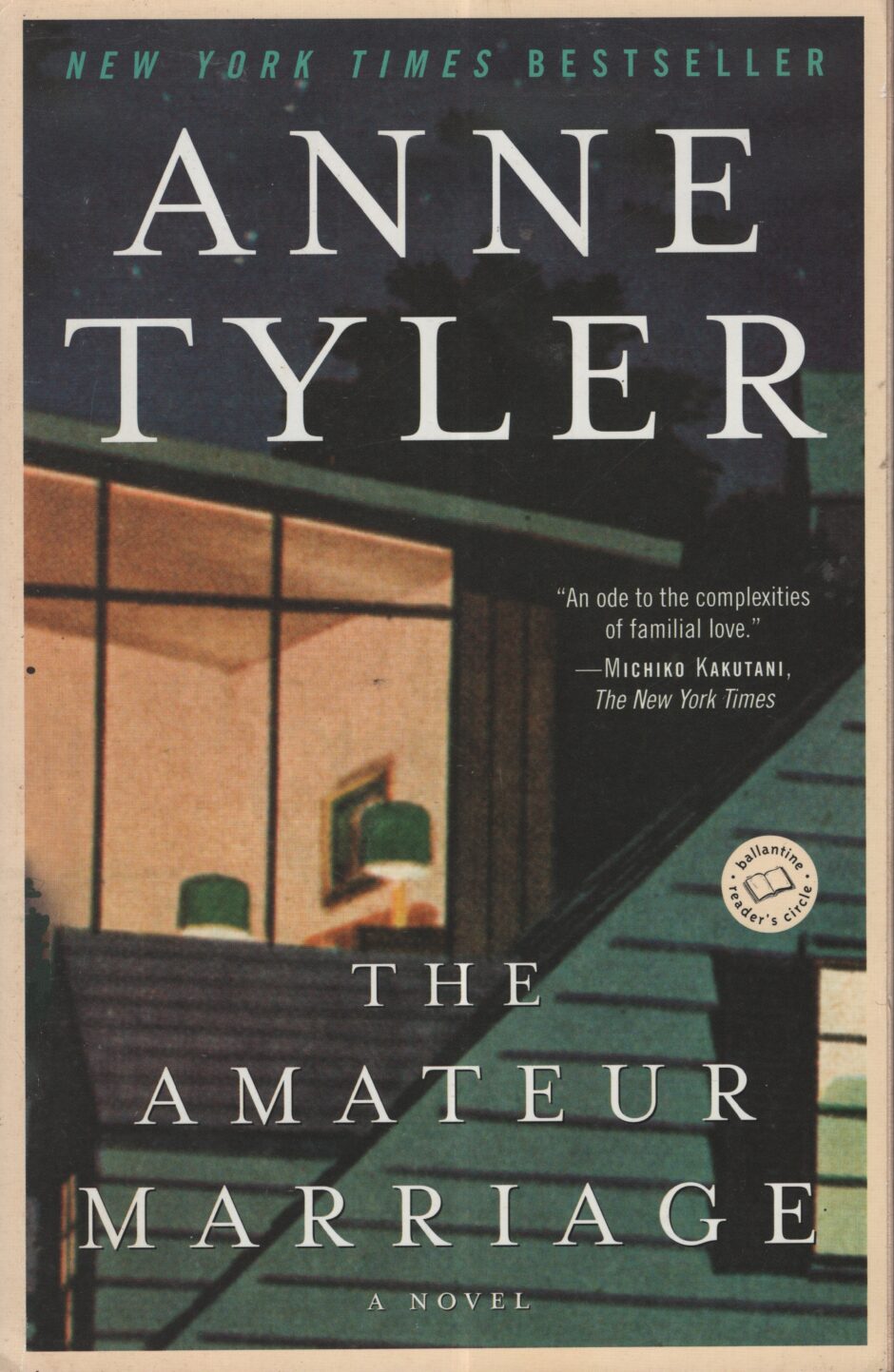 The amateur marriage (Anne Tyler po angielsku)