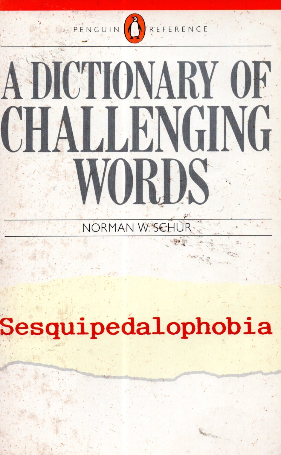 A Dictionary of Challenging Words książka po angielsku