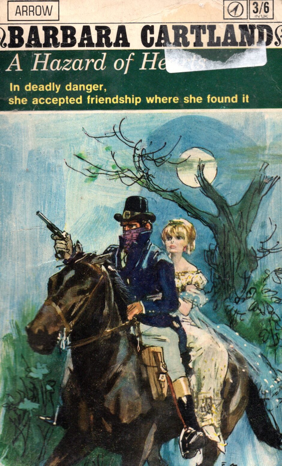 A Hazard of Hearts – Barbara Cartland po angielsku