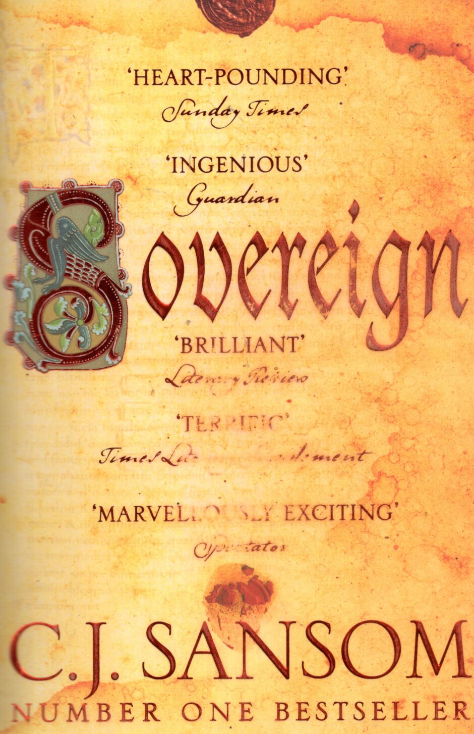 Sovereign – C. J. Sansom po angielsku
